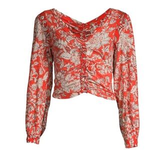 Free People Floral Top